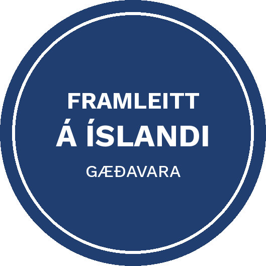 Framleitt á Íslandi
