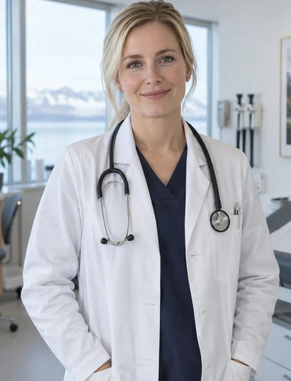 Dr. Elín Jónsdóttir, læknir hjá Léttir